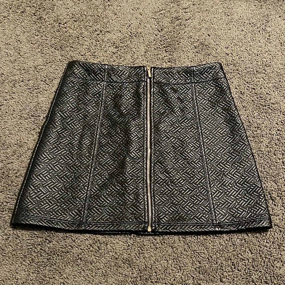 Bebe faux leather skirt